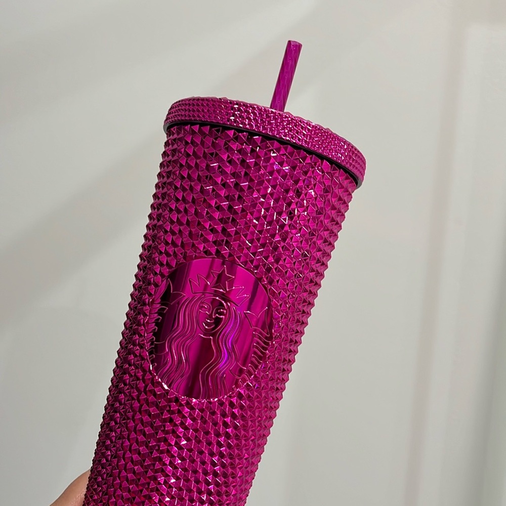 NEW PINK STARBUCKS TUMBLER
